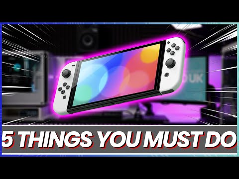 First Things You Must Do With Nintendo Switch OLED