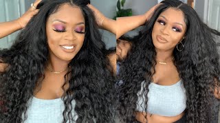 Beginner friendly! Glueless Loose Deep Wave 5*5 Closure Wig | Easy Install | Ft. Supernova Hair