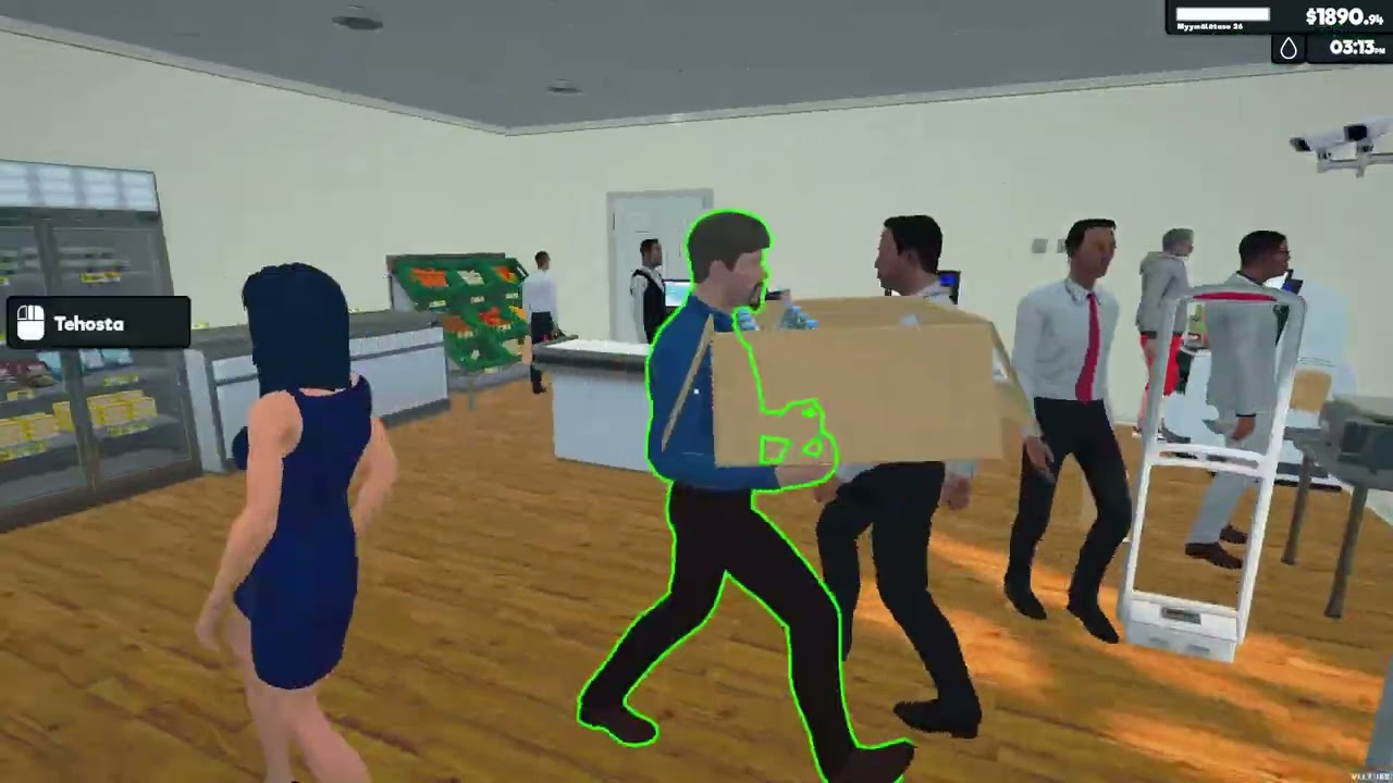 Supermarket simulator osa 2.Uusia tuotteita.