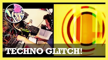 Audiovisual Modular Synth Techno Jam! (w/ Lauflicht for iPad, Volca Beats, MicroBrute, etc.) #TTNM