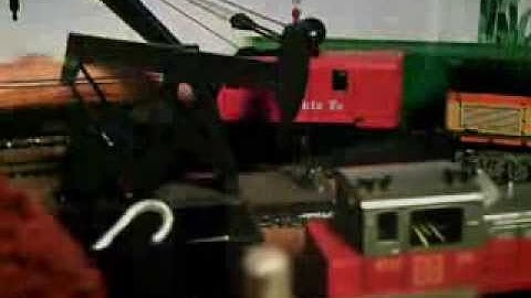 Animated HO scale train layout!