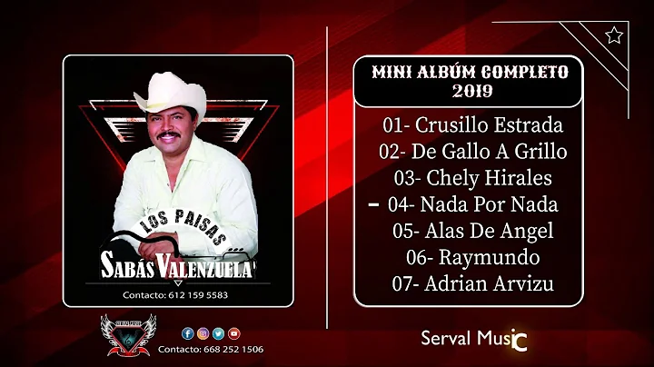 Sabas Valenzuela y Los Paisas - Mini lbum 2019 | S...