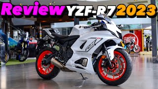 Review Yamaha YZF-R7 สีใหม่ ปี2023 | Yamaha Rider club เกษตร-นวมินทร์