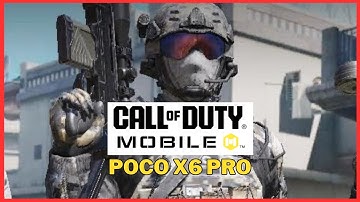 COD mobile 4x4 in POCO X6 PRO #pocox6pro #mobile #cod