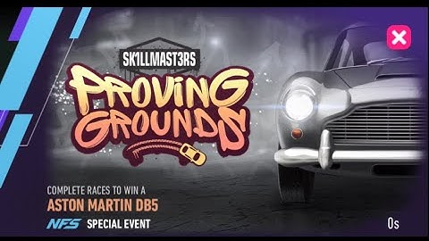 Walk-through: Aston Martin DB5 | Day 1 Warm-Up | 180 gold spent | NFS No Limits | Proving Grounds