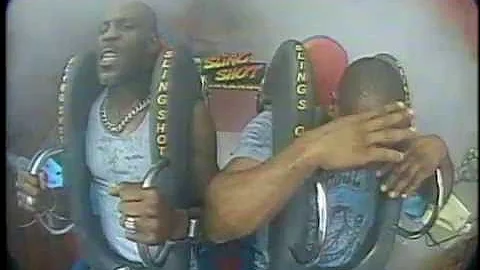 DMX Rides Orlando Sling shot !!!HILARIOUS!!!