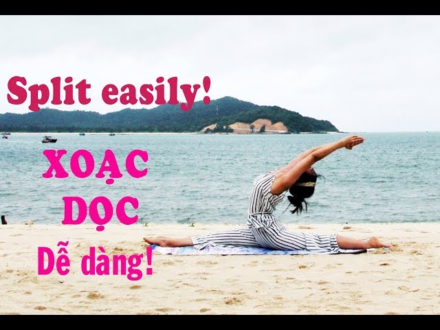 Mở háng dọc (xoạc dọc) dễ dàng với Hương Nguyễn/MsHuong Yoga! class=