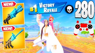 280 Elimination Solo vs Squads KIM KARDASHIAN Fortnite Chapter 7 New Blitz Royale Map Full Gameplay
