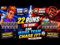 22 Runs To Win! 😱 Can Mana Team Chase This Target? | Hit Wicket 3 Over Thriller 🔥