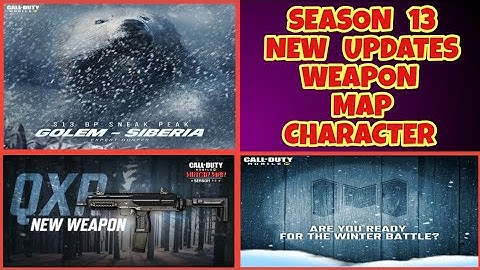 SEASON 13 HUGE Battle Pass Character Weapon Maps Leaks CODM | Cod Mobile S13 Leaks | CODM S13 Leaks