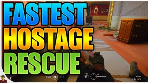 FASTEST HOSTAGE RESCUE - QUICKEST R6 SIEGE HOSTAGE RESCUE - R6 HOSTAGE RESCUE - FASTEST RB6 SIEGE