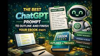 The Best ChatGPT Prompt to Outline and Finish Your Ebook (Fast)
