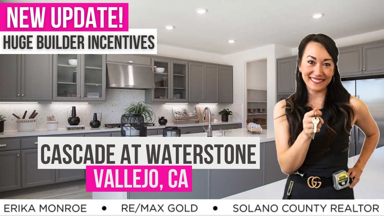 🏡 NEW! Cascade at Waterstone Update & Home Tour | Vallejo New Construction  + 💰 BIG Builder Incentive