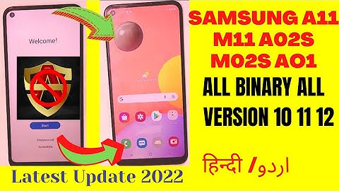 Samsung Galaxy A11, M11, A02s, M02s, A01, Frp Bypass Google Account 2022
