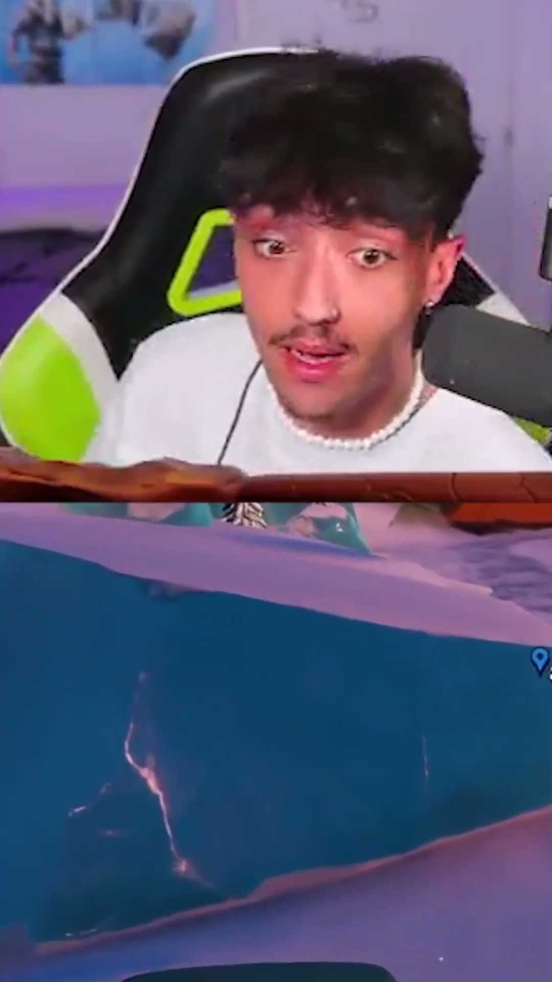 Se me cuela una AVISPA en el TORNEO de GREFG... #fortnite #shorts