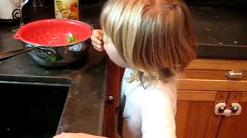 Eating peapods, a veganarian