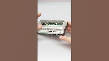 din rail enclosure kit for Raspberry Pi5 #raspberrypi #dinrail #shorts sh
