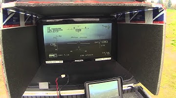 1880 Skywalker 2013 FPV, walk around, doing some distance and hitting the clouds