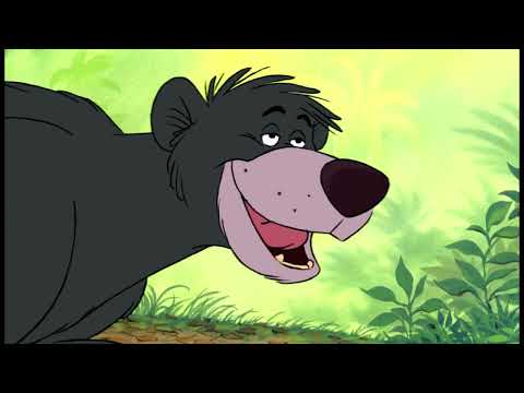 The Jungle Book (1967) - The Bare Necessities [UHD]