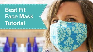Best fitting face mask - designed for simple sewing, less fabric and
form more head shapes. make this covid-19 (coronavirus) protection ...
