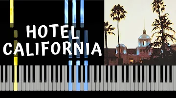 PIANO FACILE - HOTEL CALIFORNIA - EAGLES