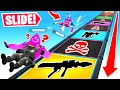 SLIDING For our *LOOT* in Fortnite