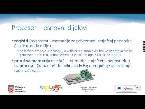 Građa računala - procesor