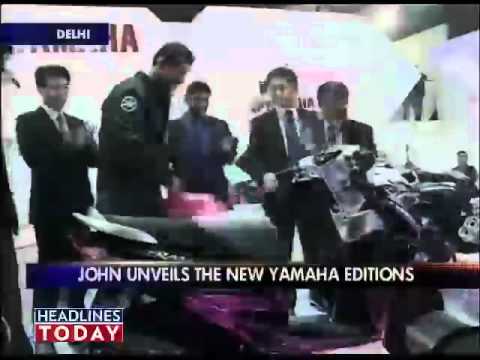 John Abraham Unveils The New Yamaha Editions 