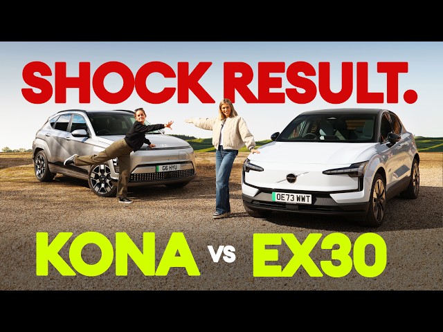 Volvo EX30 vs Hyundai Kona Electric: Result Shock! | Electrifying.com class=