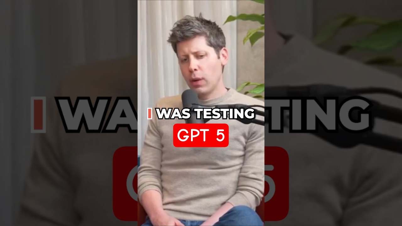 GPT-5 IS COMING! MAKES SAM ALTMAN FEEL USELESS #chatgpt #artificialintelligence #ai
