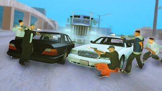 ЖЁСТКАЯ ПЕРЕСТРЕЛКА БАНДЫ И МАФИИ В GTA SAMP - TRINITY RP