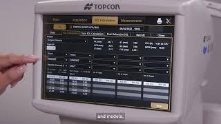 How to Perform IOL Calculations on my Topcon Aladdin