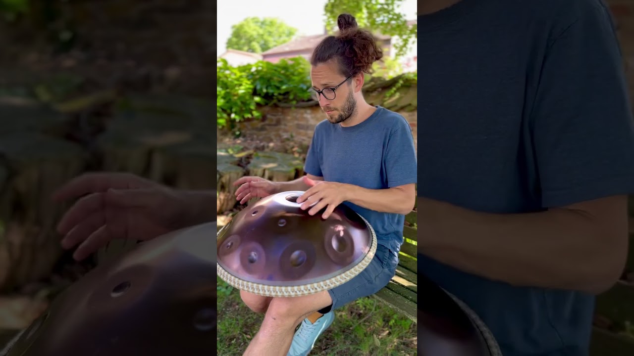 Wow I love this 9/8 flow on my Pygmy #handpan !