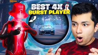 Rolex Reacts To Worlds Best 4X Burst Spray Player Pubg Mobile Bgmi