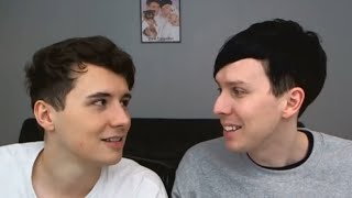 Dan and Phil being soft towards eachother