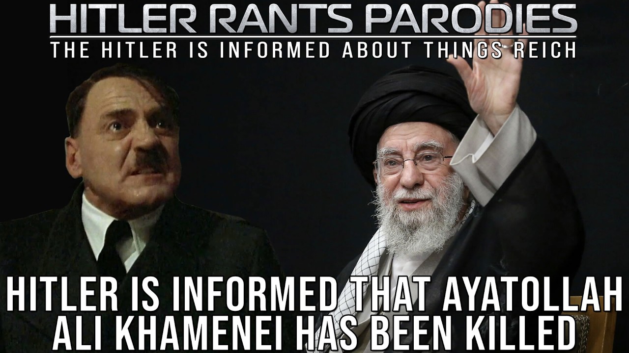 Hitler is informed that Ayatollah Ali Khamenei has been killed