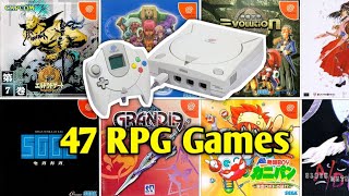 Best 47 RPG Games for Dreamcast