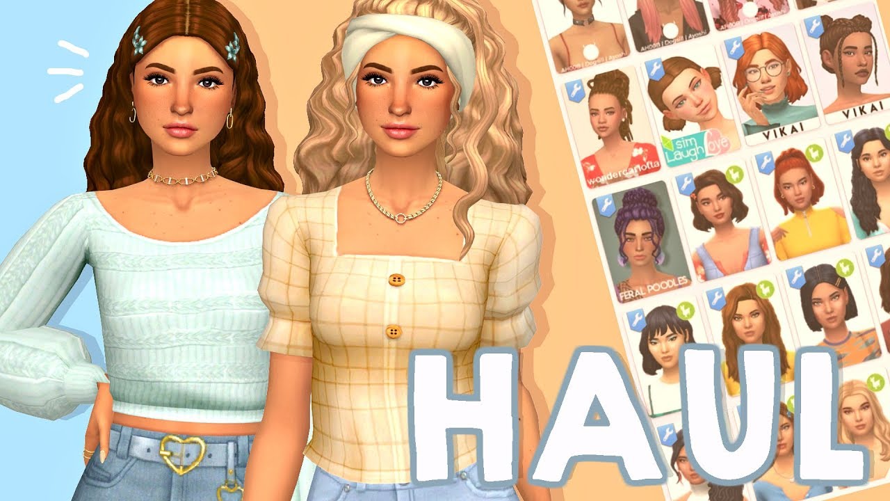 Best Cc Finds | Sims 4 Custom Content Haul (Maxis Match) - Youtube