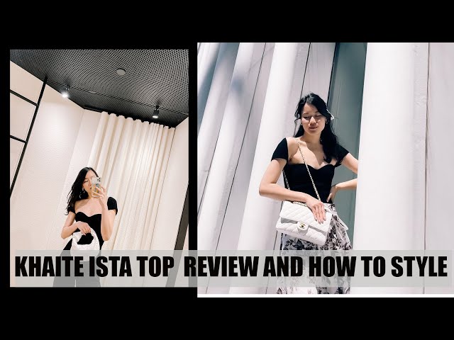 ケイト　KHAITE  THE ISTA TOP in Black