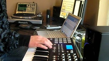 Reason 5 Kong Drum Designer with Akai MPK25