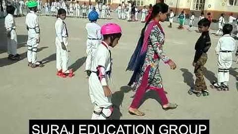 Suraj School Rewari Students Skating part 1