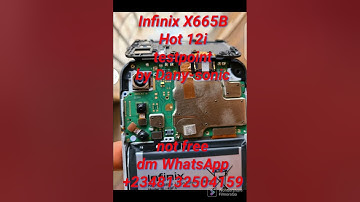 Infinix X665B tested testpoint first in the world.  contact me 👇👇👇👇✅