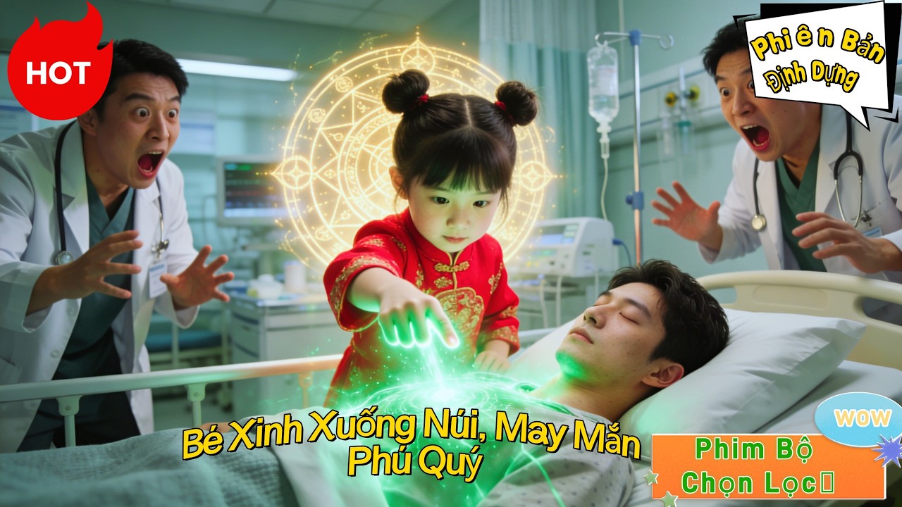 Bé xinh xuống núi👧! Chữa tỷ phú, phát hiện là bố xấu💢#drama  #full