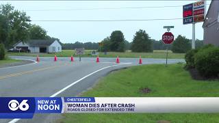 Woman killed in Chesterfield County crash, police say