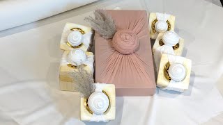 gift wrapping ideas cloth how to gift wrapping تغليف الهدايا بالقماش