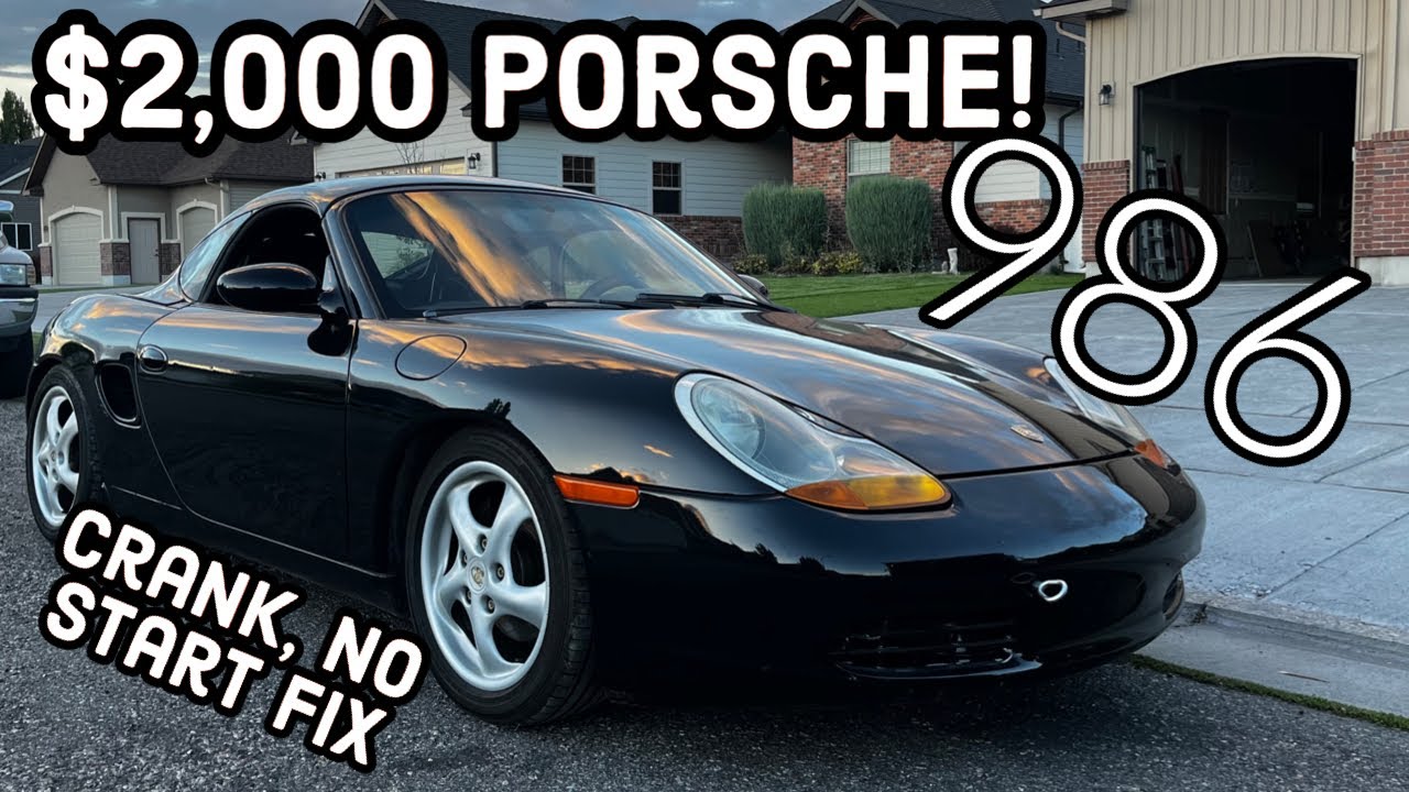 986 Boxster Crank No Start 2000 Porsche track build introduction