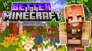 Playing BETTER MINECRAFT for the FIRST Time | Longplay | 01
