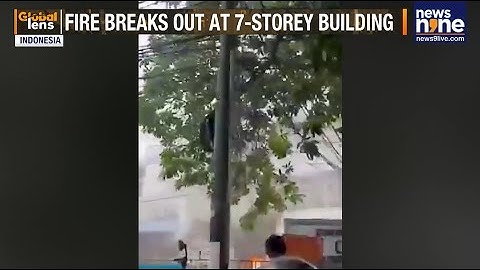 Jakarta Fire Kills at Least 22 | Seven-Storey Office Building Ravaged | News9