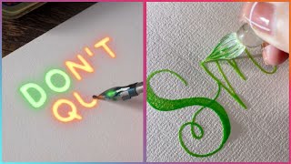 Satisfying Calligraphy That Will Relax You Before Sleep ▶7