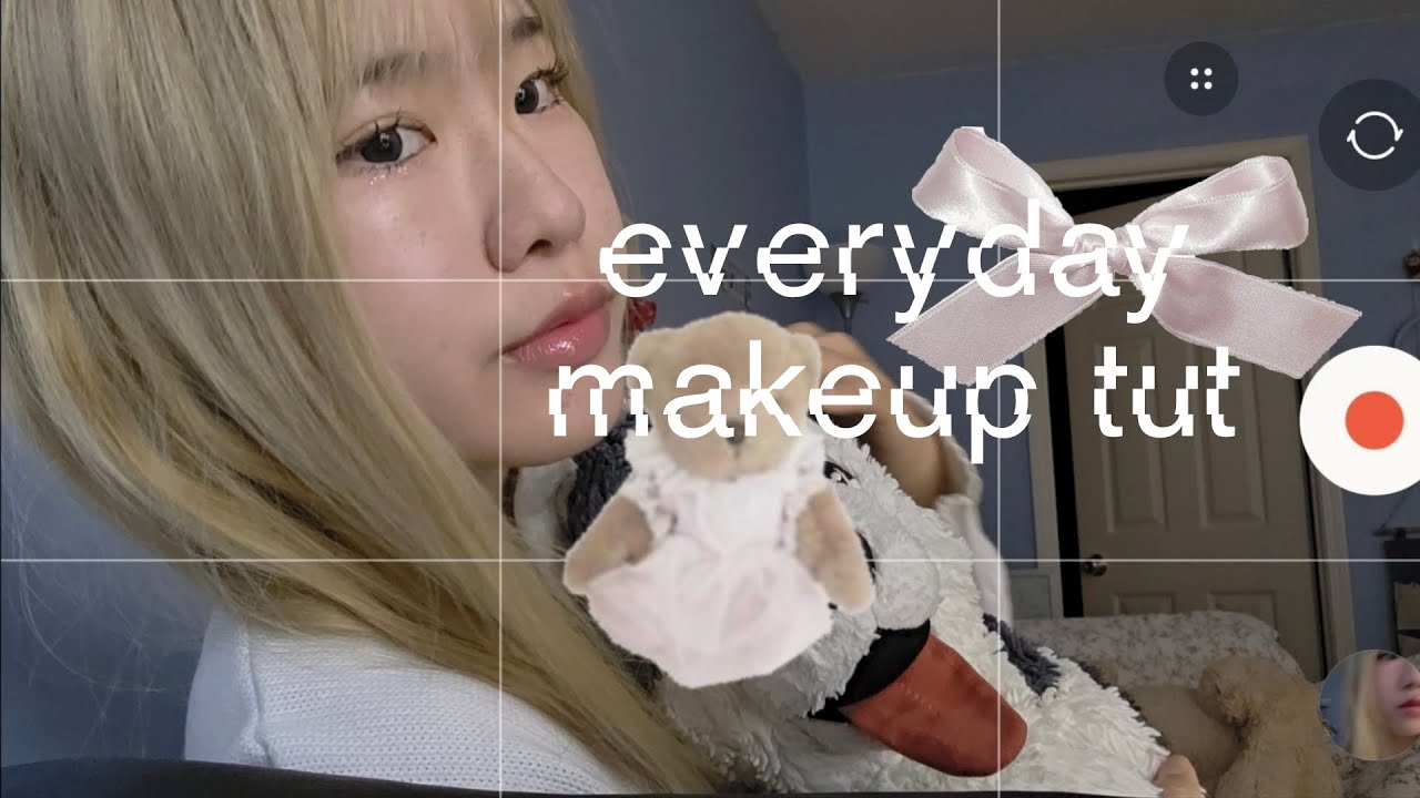 everyday makeup tut ʚ♡ɞ grwm for class